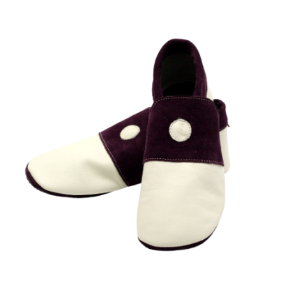 ZeaZoo Kiwi Slippers (opincute din piele naturala - Adulti)