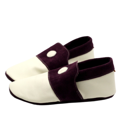 ZeaZoo Kiwi Slippers (opincute din piele naturala - Adulti) - imagine 4