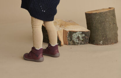 Ghete Bundgaard Walk Velcro Tex - Impermeabile din Piele Naturala cu Lana la Interior - imagine 5