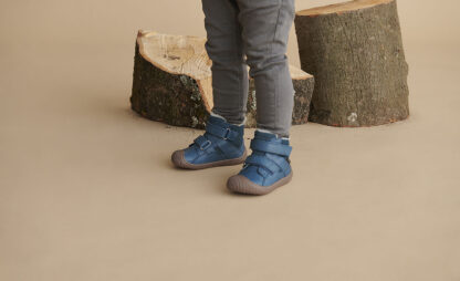 Ghete Bundgaard Walk Velcro Tex - Impermeabile din Piele Naturala cu Lana la Interior - imagine 7