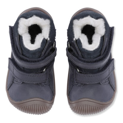 Ghete Bundgaard Walk Velcro Tex - Impermeabile din Piele Naturala cu Lana la Interior - imagine 8