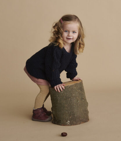 Ghete Bundgaard Walk Velcro Tex - Impermeabile din Piele Naturala cu Lana la Interior - imagine 6