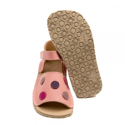 Sandale Barefoot ZeaZoo Coral - imagine 4