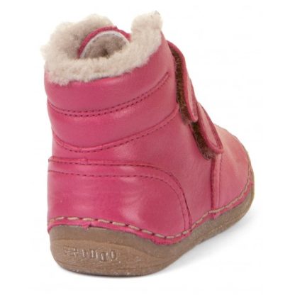 Ghete Froddo Extraflexibile din Piele Naturala - Fuxia 23 (15,1 cm)  (Captuseala cu Lanita de Miel) - imagine 2
