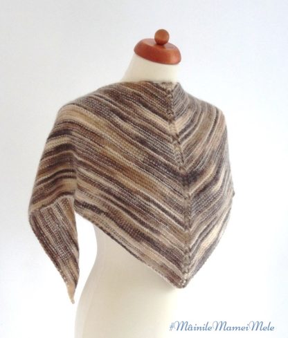 Sal tricotat manual din fir cu mohair_Crochet Decor4